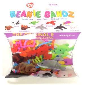  Beanie Bandz Shaped Rubber Band Bracelets 12Pack The Original 