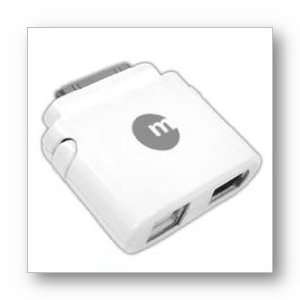  MacAlly ICONUF 30 Pin to USB/1394 Adapter for iPod  