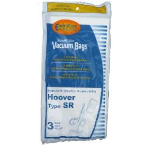  3 Hoover Duros Type SR Vacuum Bags with MicroFiltration Vacuum 