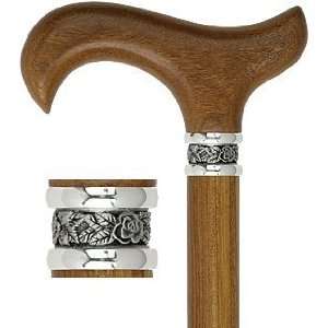    Afromosia Imported Wood Walking Cane