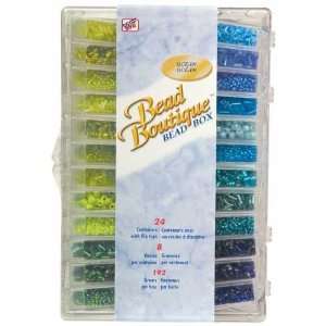  Westrim Bead Boutique Bead Box Astd Ocean Arts, Crafts & Sewing