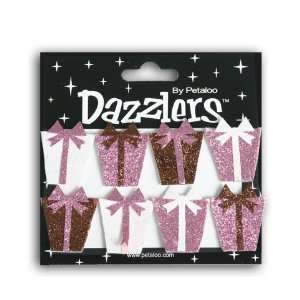   Gift Boxes x 8   Pink/Brown/White by Petaloo Arts, Crafts & Sewing