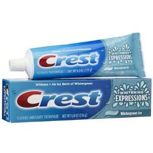   Whitening Expressions Toothpaste Wintergreen Ice 6 oz (Quantity of 5