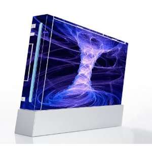  Nintendo Wii Skin Decal Sticker   Space and Time 