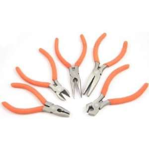  5pc mini Pliers Tool Set for Bead Wire Wrapping Beading 