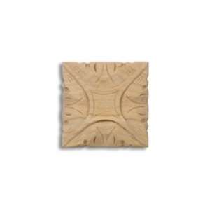  #12 CKP Brand Hand Carved Medium Wood Rosette, Cherry 